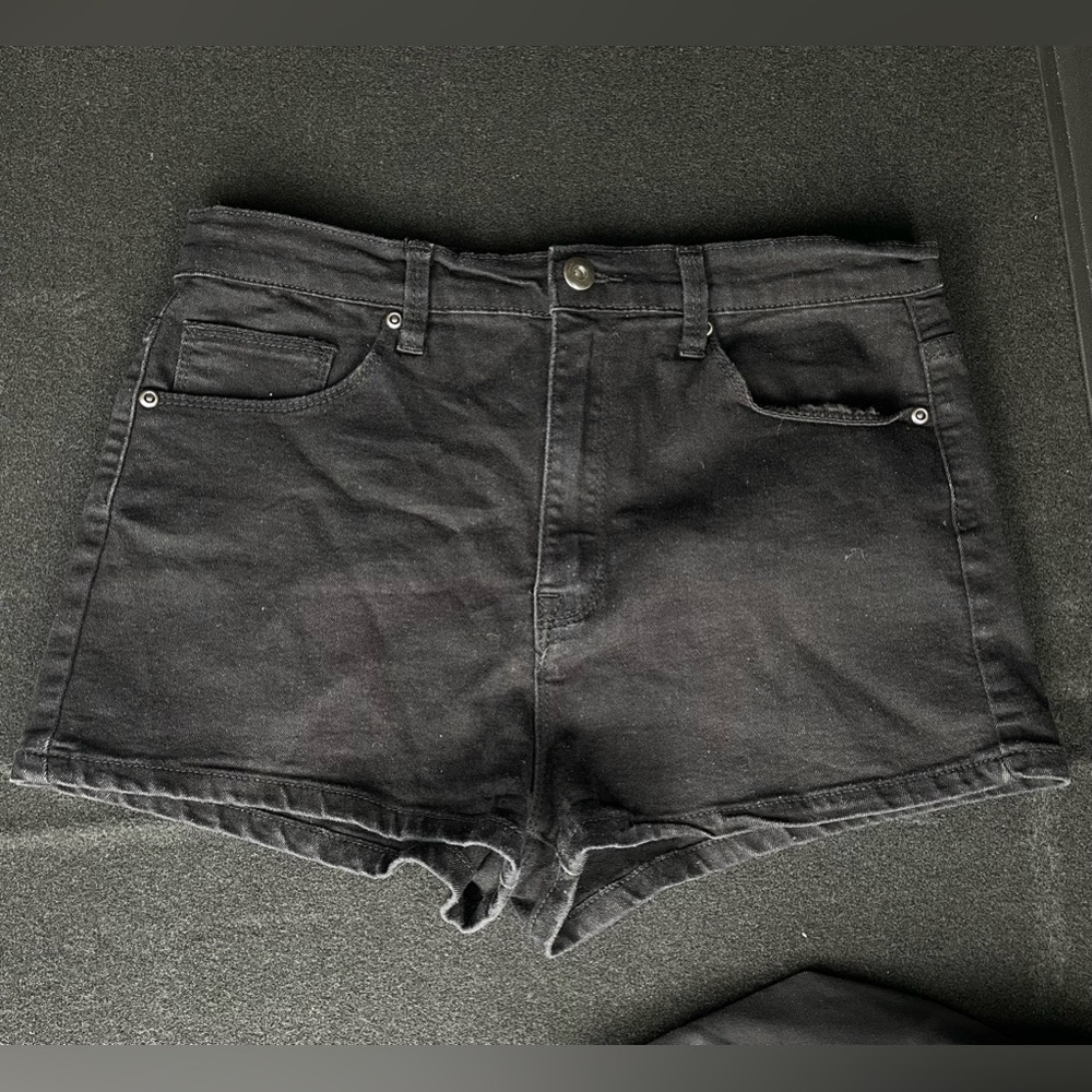 Last Chance 7/18! Black Denim Shorts